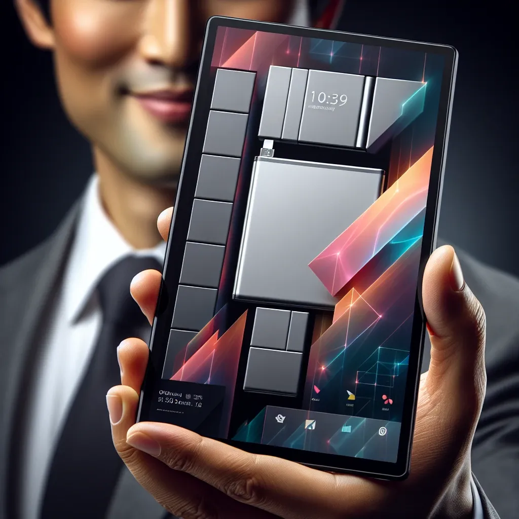 "Lenovo Enterprise Tablet with Modular Battery System - Innovative Design for Enhanced Productivity and Flexibility"